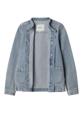 Pepe Jeans Denim blaue Jeansjacke für Mädchen.