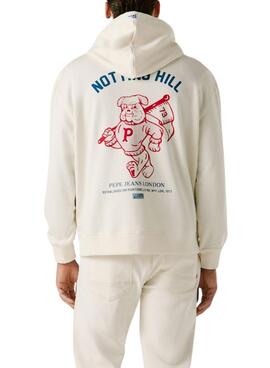 Sweatshirt Pepe Jeans Gideon weiß für Herren