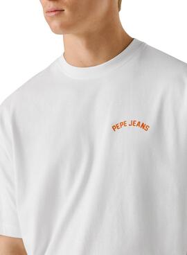 T-shirt Pepe Jeans Gideon weiß für Herren