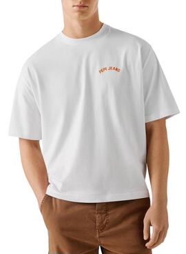 T-shirt Pepe Jeans Gideon weiß für Herren