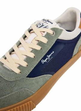 Turnschuhe Pepe Jeans Nolan Street grün für Herren