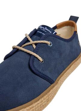Espadrilles Pepe Jeans Port in marineblau für Herren.