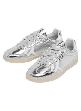 Turnschuhe Pepe Jeans Ball Sparkly in Metallic für Damen.