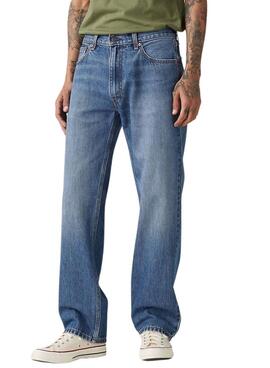 Levis 555 Relaxed Blue Jeans für Herren.