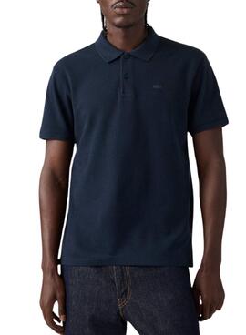 Poloshirt Levis Original in Marineblau für Herren.