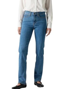Levis 314 Shaping Straight Jeans blau für Damen