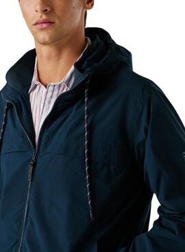 Windbreaker Jacke Pepe Jeans Sebulon in Marineblau für Herren