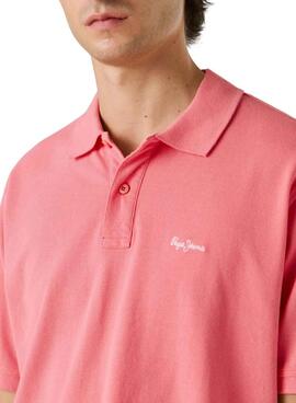 Polo Pepe Jeans Oscar rosa für Herren