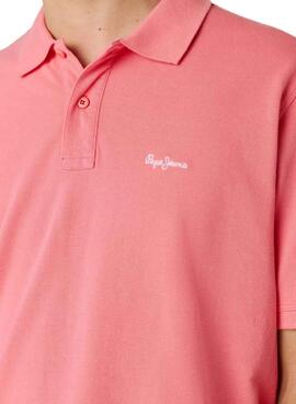 Polo Pepe Jeans Oscar rosa für Herren