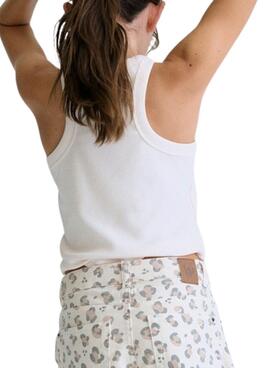 Mayoral T-Shirt mit Trägern in Weiß für Mädchen.