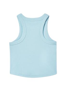 T-Shirt Mayoral blau mit Nieten für Mädchen