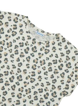 T-Shirt Mayoral Animal Print für Mädchen