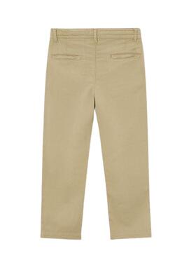 Chinesische Hose Mayoral beige mit Kordelzug für Jungen.