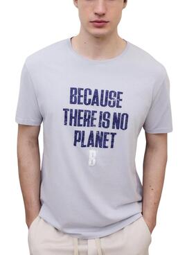 T-shirt Ecoalf Min grau für Herren.