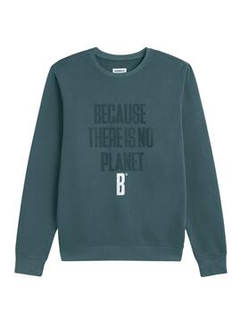 Ecoalf Bardera grünes Sweatshirt für Herren