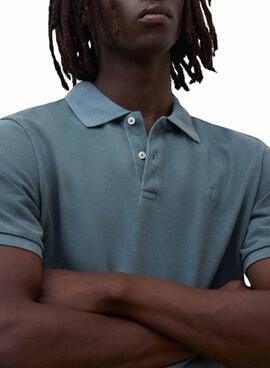 Ökoalf Tedan Polohemd in Grün für Herren