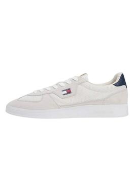 Turnschuhe Tommy Jeans Greenwich mit gemischter Struktur in Grau für Herren