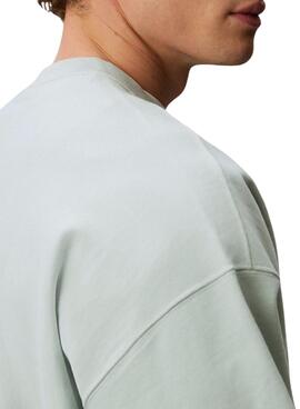 Sweatshirt Calvin Klein Jeans türkis für Herren