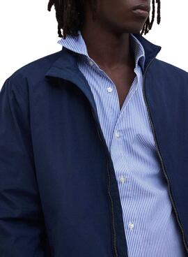 Jacke Ecoalf Pikes Marine für Herren