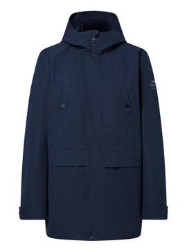 Jacke Ecoalf Gab in Blau für Herren