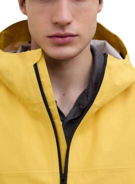 Jacke Ecoalf Darwin gelb für Herren