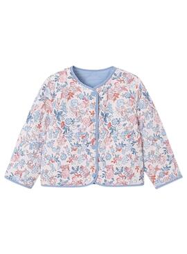 Wendejacke von Mayoral, gepolstert, blau, für Mädchen.