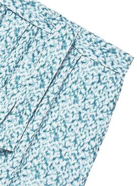 Mayoral gemusterte blaue Hose für Mädchen