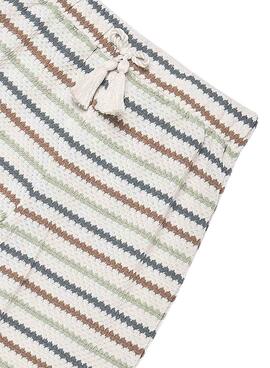 Hose Mayoral mit gestreiftem Muster für Mädchen.