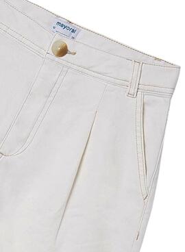 Hose Mayoral weit in Rohfarbe für Mädchen