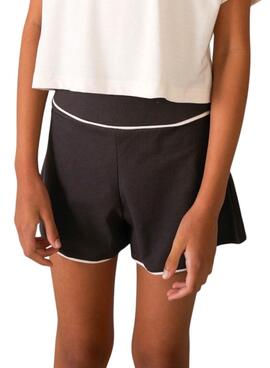 Set Mayoral Sport in Beige und Schwarz für Mädchen.