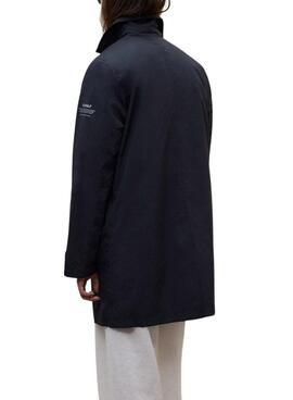 Ecoalf Packable Verne Marine Trenchcoat für Damen.