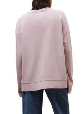 Ecoalf Ankara Damen Sweatshirt in Rosa