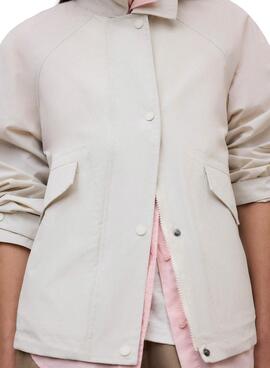 Ecoalf Major beige Jacke für Damen