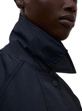 Jacke Ecoalf Major Marine für Damen