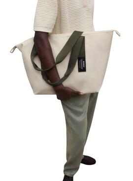 Tasche Ecoalf Areny Medium beige für Damen