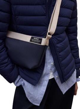 Tasche Ecoalf Schultertasche Areny Marineblau für Damen