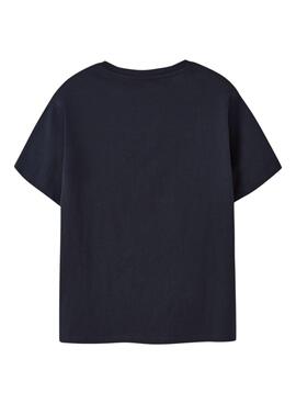 T-Shirt Name It Thomas Skate schwarz für Jungen