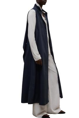 Kleid Ecoalf Chiara marineblau für Damen