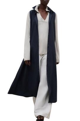 Kleid Ecoalf Chiara marineblau für Damen