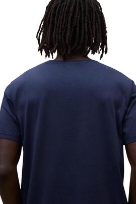 T-Shirt Ecoalf Min in Marineblau für Herren