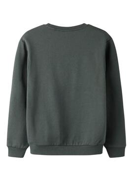 Kapuzenpullover Name It Mädchen Power grün für Mädchen