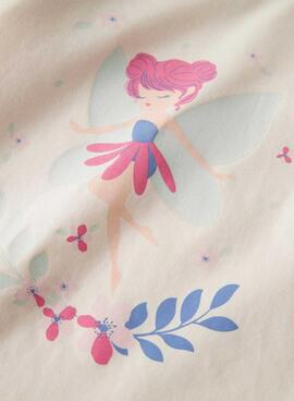 T-Shirt von Name It in hellem Beige für Mädchen