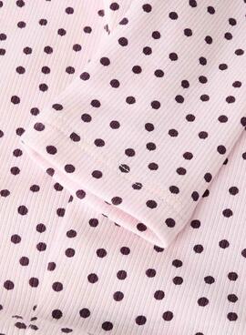 Leggings Name It mit Punkten in Rosa für Mädchen.