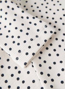 Leggings Name It Punktchen in Naturfarben für Mädchen