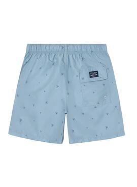 Badehose Silbon Schläger hellblau für Herren
