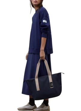 Ecoalf Storm Hoodie in blau für Damen