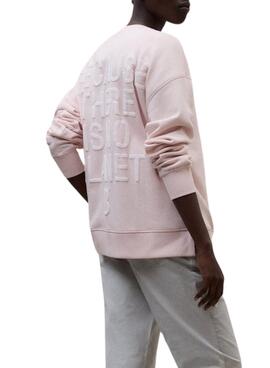 Ecoalf Storm Hoodie in Pink für Damen