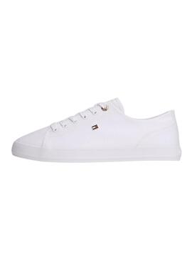 Sneaker Tommy Hilfiger Foxing weiß für Damen.