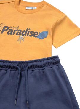 Dreiteiliges Safari-Set für Babys von Mayoral.