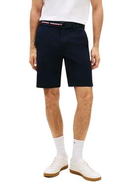Bermudas Tommy Hilfiger Denton in Marineblau für Herren.